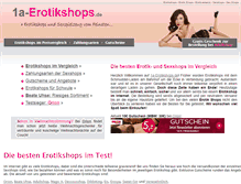 Tablet Screenshot of 1a-erotikshops.de